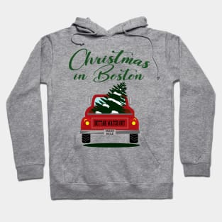 Christmas in Boston - Bettah Watch Out  - Mass Hole Hoodie